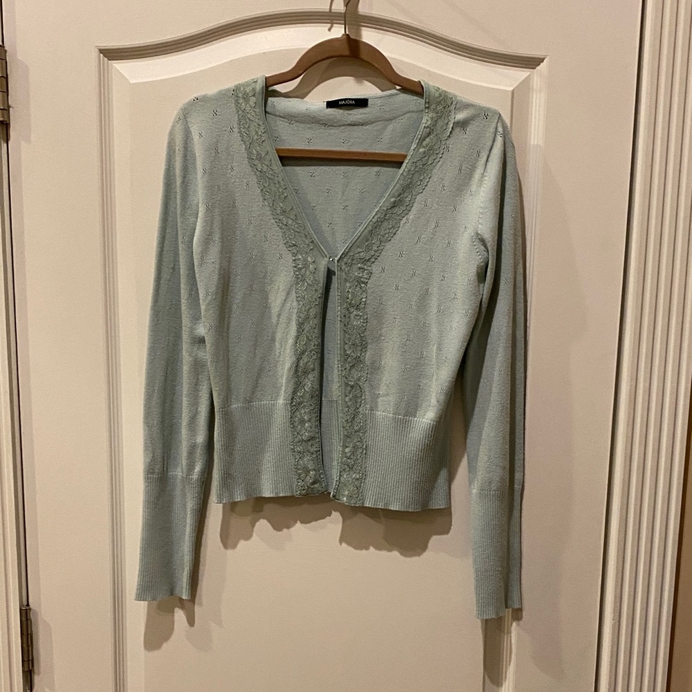 Light Green Cardigan